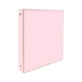 thumbnail image 2 of Denhf 3 Ring Binder, Durable 1 Inch Binder, Colored Three Ring Binder for Home Office Supplies, 1 Inch Binders 3 Ring, Cute Binder, 3 Ring Binder 1 Inch, Classroom Must Haves, 11.6" x 9.8", Pink, 2 of 9