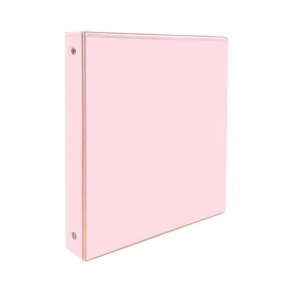 Extra Durable 3 Ring Binders, Three Ring Binder, Eco-Friendly & PVC Free, Customizable Clear View Cover for Letter Size 11.61"x9.84" Paper, Pastels School Office Supplies for Girl