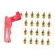 thumbnail image 2 of 20 piezas de clavos para zapatos de pista con llave para s cortas deportivas de competición Oro, 2 of 8