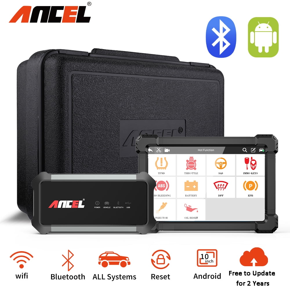 Automotive Full System OBD2 Scanner Car Diagnostic Tool Airbag ABS Oil EPB Reset 