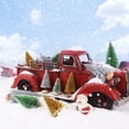 thumbnail image 3 of Decoración de escritorio con forma de pino en miniatura LOYUDEQIU árbol de Navidad 24 unidades plateado dorado verde, 3 of 7