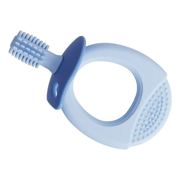 Cepillo de dientes de silicona seguro para bebés NikouMX cepillo de entrenamiento