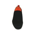 thumbnail image 3 of Men Tayno Dressy Casual Knit Fabric Comfortable Slip on Loafer #ALPHA F Black, 3 of 9
