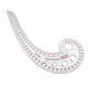 thumbnail image 1 of Multifunctional Transparent Tailor French Curve Sewing Ruler Tailor Comma Shaped Rulers Tools Soft High Quality Sewing Tools, 1 of 5