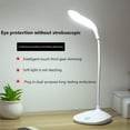 thumbnail image 4 of Peggybuy Lampe de Table LED USB Protection des Yeux Tactile Veilleuse pour Chambre d'Enfants (Blanc), 4 of 7