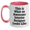 White/Pink, variant on Gifts from Friends for Interior Designers - Two Tone Coffee Mug with Inspirational Quote 'This Is What An Awesome Interior Designer Looks Like' - Birthday Unique Gifts