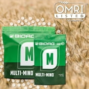 Multi-Mino Organic Micronutrient Fertlizer Powder - Improves Efficiency of Applied Fertilizers -4 lbs Bag by BioAg