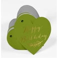 thumbnail image 3 of Inkdotpot Happy Birthday Bottle Tag Real Gold Foil Favor Hang Tags Pack Of 100, 3 of 6