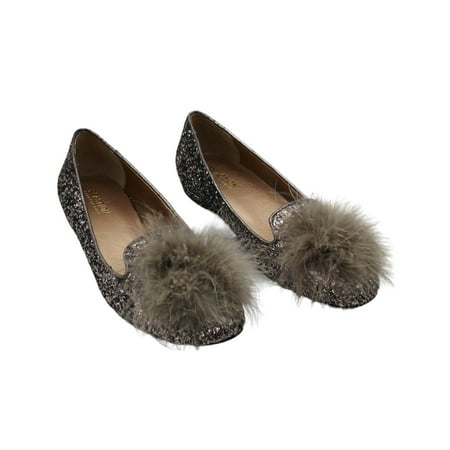 

Kenneth Cole Reaction Gen-ie Bottle Feather Toe Glitter Ballet Flat (Size 7 US)