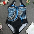 TQWQT Women's One Piece Swimsuit Tummy Control Swimwear Slimming Vintage Bathing Suits - Walmart.com