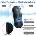 thumbnail image 3 of HLONK Microphone Lavalier Sans Fil Compatible avec Android/ 15 Téléphones Réduction de Bruit 2.4Ghz Clip-on Cravate Mini Micro, 3 of 7