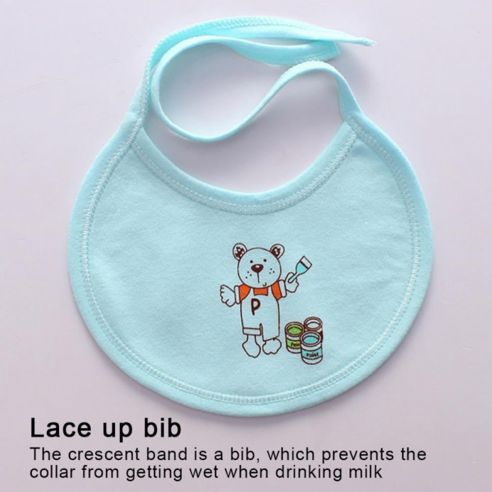 Newborn Infants Baby Girls Outfits Clothes Top+Long Pants+Hat+Bib Set