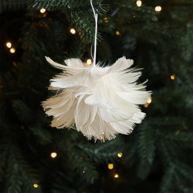 Colgantes de espuma, adornos navideños, plumas, bolas rellenas, adornos para árboles de Navidad, bolas colgantes, accesorios decorativos con purpurina, decoraciones de Halloween, decoración de otoño,