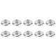 thumbnail image 1 of 10 Pcs Cup Magnet D42 40kg Neodymium Strong Magnetism Nickel Plating Rust Prevention Magnet Hook Base, 1 of 5