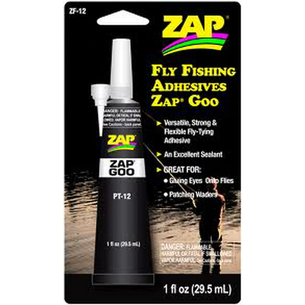FLY FISHING Adhesives ZAP GOO Zap a Gap Fly Tying