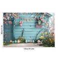 thumbnail image 3 of Fiudx Fondo de Pascua, Tela para Fotografía con Corona de Primavera Vibrante, Poliéster Resistente, Tamaño Amplio para Eventos Festivos, Ideal para Celebraciones o Decoración Del Hogar, Fácil de Mant, 3 of 6