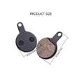 thumbnail image 5 of 1pair Bicycles Disc Brake Pads Cycling Organic Resins Disc Hydraulic Brake Pads for Enhances Stopping Power, 5 of 11
