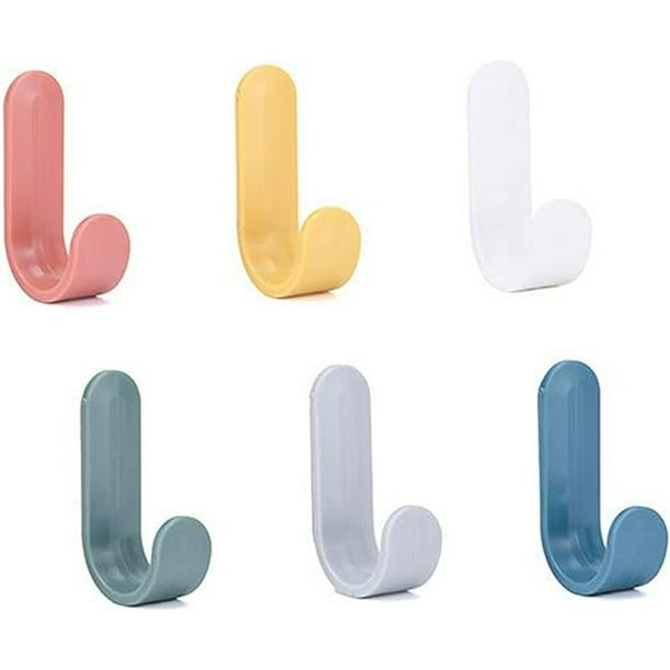Adhesive Hooks Utility Wall Hooks Key Hooks for Wall Decorative Key