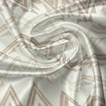 thumbnail image 5 of Ambesonne Ethnic Valance Pack of 2, Tribal Style Zigzag Triangle, 42"X18", Ivory and Pale Sepia, 5 of 5