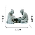 thumbnail image 3 of de de resina Poesía tradicional Estatuilla Estatua Fengshui tesanía Paisaje Mini jdín, Jdín de hadas Uso Colección Fácil ajedrez Colco Estatua al aire libre, 3 of 8