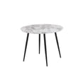 thumbnail image 1 of Round Faux Marble 4 Person Table, 1 of 1