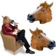 thumbnail image 2 of Máscara de cabeza de caballo, disfraz de fiesta, divertido y divertido, máscara de cabeza de caballo de Halloween, tocado Lnu Ma Jun, 2 of 5