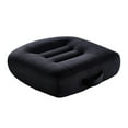 thumbnail image 3 of Car Booster Seat Cushion Automotive Seat Cushion Pad Posture Cushion Butt Cushion for Trucks Cars Suvs Office Chair Cushions Large Black, 3 of 8
