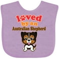 thumbnail image 3 of Inktastic Australian Shepherd Dog Cute Boys or Girls Baby Bib, 3 of 4