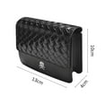 thumbnail image 3 of Golf Range Bag Leather Protection Closure Golf Range Case white, 3 of 7