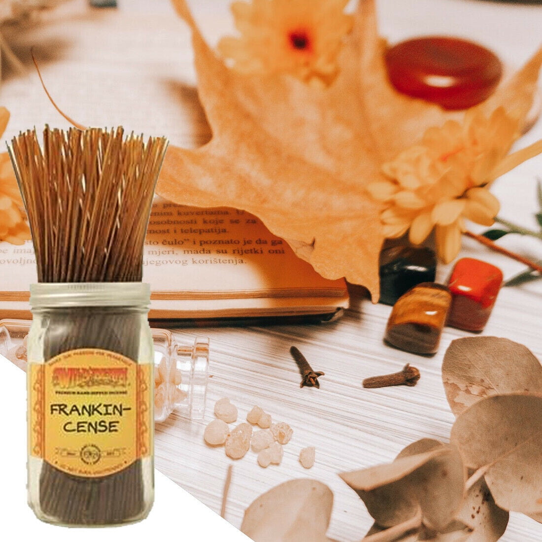 Wildberry Incense Top Premium Essentials Scents: 4 Sticks of 5 Scents, 20 Total