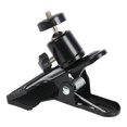 thumbnail image 3 of Multi-Function Tripod Camera Clip Clamp Flash Holder Mount Camera Clip Photography Metal Clip With 360 Degree Rotate Head, 3 of 5