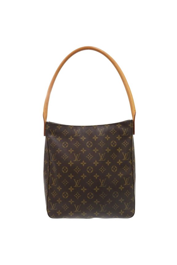 Pre-Owned Louis Vuitton Looping GM Monogram M51145 Brown Shoulder Bag