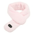 thumbnail image 3 of Bufanda eléctrica con calefacción, ajuste inteligente de temperatura, función de masaje USB, para hombre y mujer, uso diario, color rosa, 3 of 14