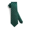 thumbnail image 7 of HISDERN Ties for Men Plaid Checked Mens Ties Pocket Square Tie Set Formal Business Wedding Neckties, 7 of 7