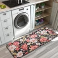thumbnail image 3 of Pioneer Flower Floral Print Pattern Kitchen Rug Mat,Kitchen Runner Rugs Non Skid Washable,Decorative Kitchen Floor Mats for Kitchen,Sink,Laundry,17"x47.2", 3 of 7