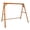 Brown, variant on Zimtown Green Wood Porch Swing Stand, 5FT A-Frame Design 600lb Weight Capacity Outdoor Use
