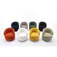 thumbnail image 5 of DUOSONG 037-Chenille Fabric Swivel Accent Armchair Barrel Chair With Black Powder Coating Metal Ring,Light Green Light Green Chenille Furniture Primary Living Space Chairs & Accent Seating, 5 of 24