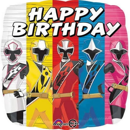 Power Rangers 'Ninja Steel' Foil Mylar Balloon (1ct)