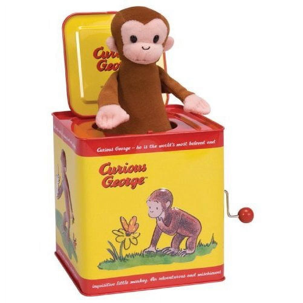 Curious George Jack in the Box - Preschool Fun Toys by Schylling (CJB)