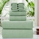 thumbnail image 1 of Juego de Toallas Oliven 8 Piezas Toallas de Baño Grandes en Verde, 1 of 7
