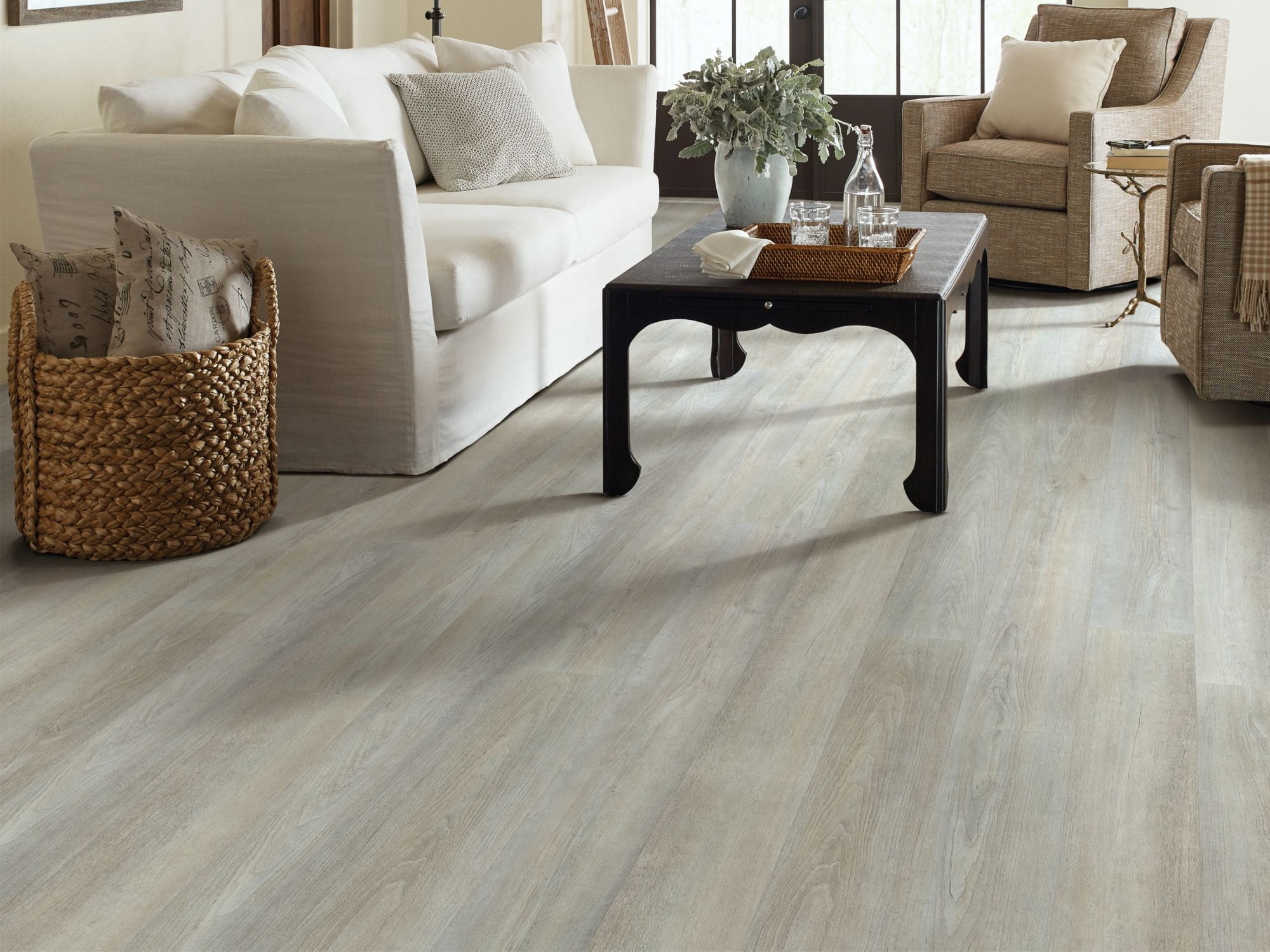 Shaw Floors Harvest Moon 6.93 in. width x 48.03 in. Color Honey Oak, Luxury Vinyl Plank Flooring (27.73 sq. ft. / Carton) (12 Planks)