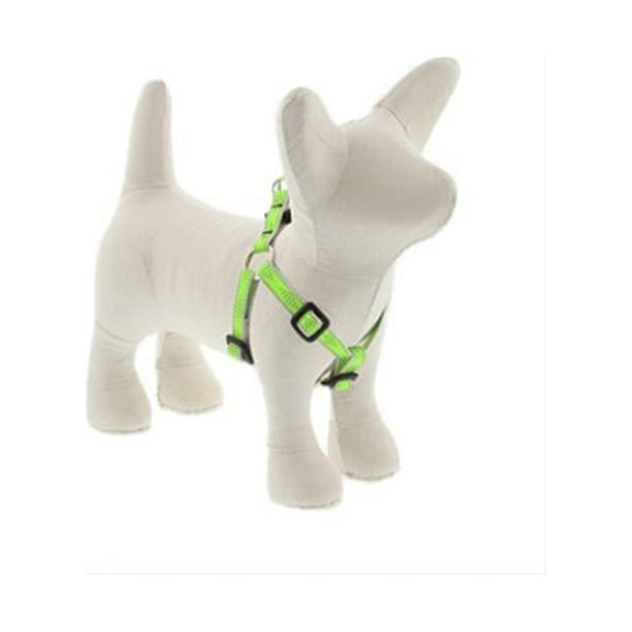 HL 1/2in Green Diamond 12-18 Step In Dog Harness