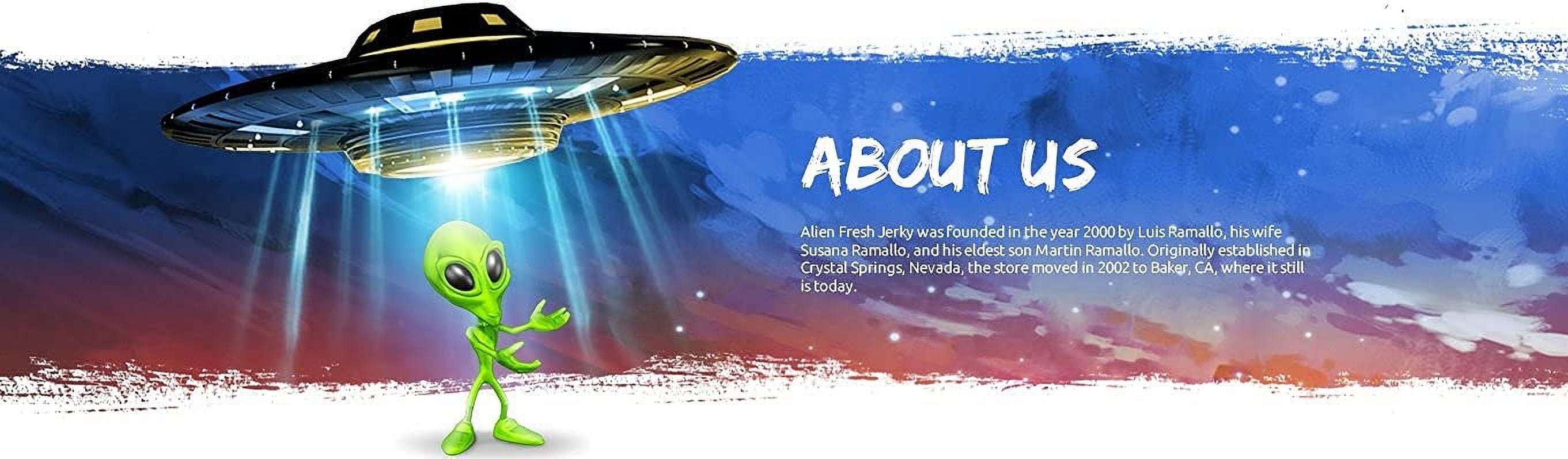 Alien Fresh Jerky - Hot Trio Variety Bundle | Road Kill Original - Southwest Hot - Extreme Hot | Premium Beef - Low Calorie Snack - The Best Jerky In The Universe - Made In USA 3 Pack Sampler Set