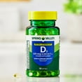 thumbnail image 5 of Spring Valley Extra Strength Vitamin D3 Softgels, 125 mcg (5000 IU), 100 Count, Supplement for Bone and Immune Health, 5 of 11