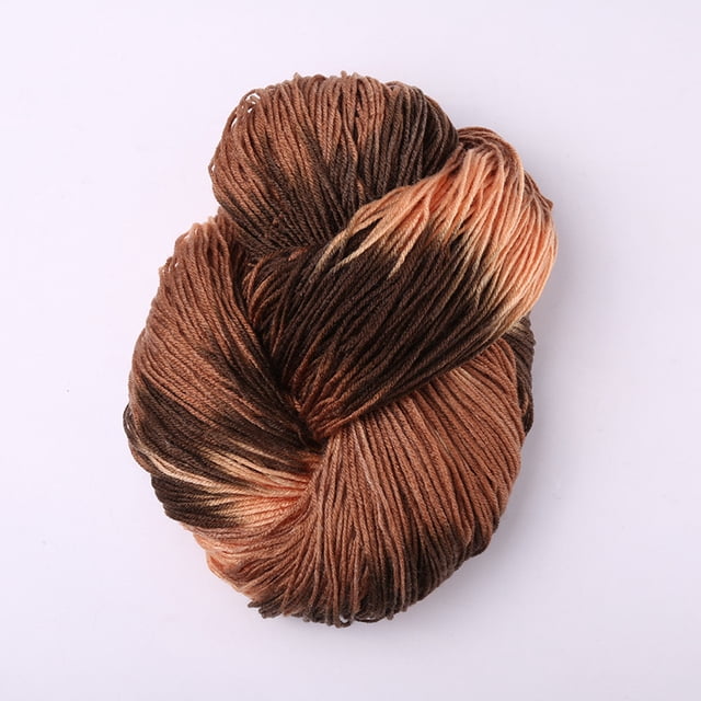 Xiao Hua Hilo de paisaje de 50 g, hilo multicolor para tejer, hilo de crochet, 10 paquetes, K