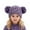 Purple, variant on Toddler Winter Hat,8 Shaped Winter Hat for Children Knitted With Double Cute 3 8 Years Old,Boys Winter Hat,White,One Size