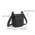thumbnail image 3 of Dollver Crossbody Purse Dollver Crossbody Bag Dollver Unique Design Crossbody Leather Bag For Women Cell Phone Purse Shoulder Bag Shoulder Bag for Women Shoulder Bag for Men over The Shoulder Bag, 3 of 4
