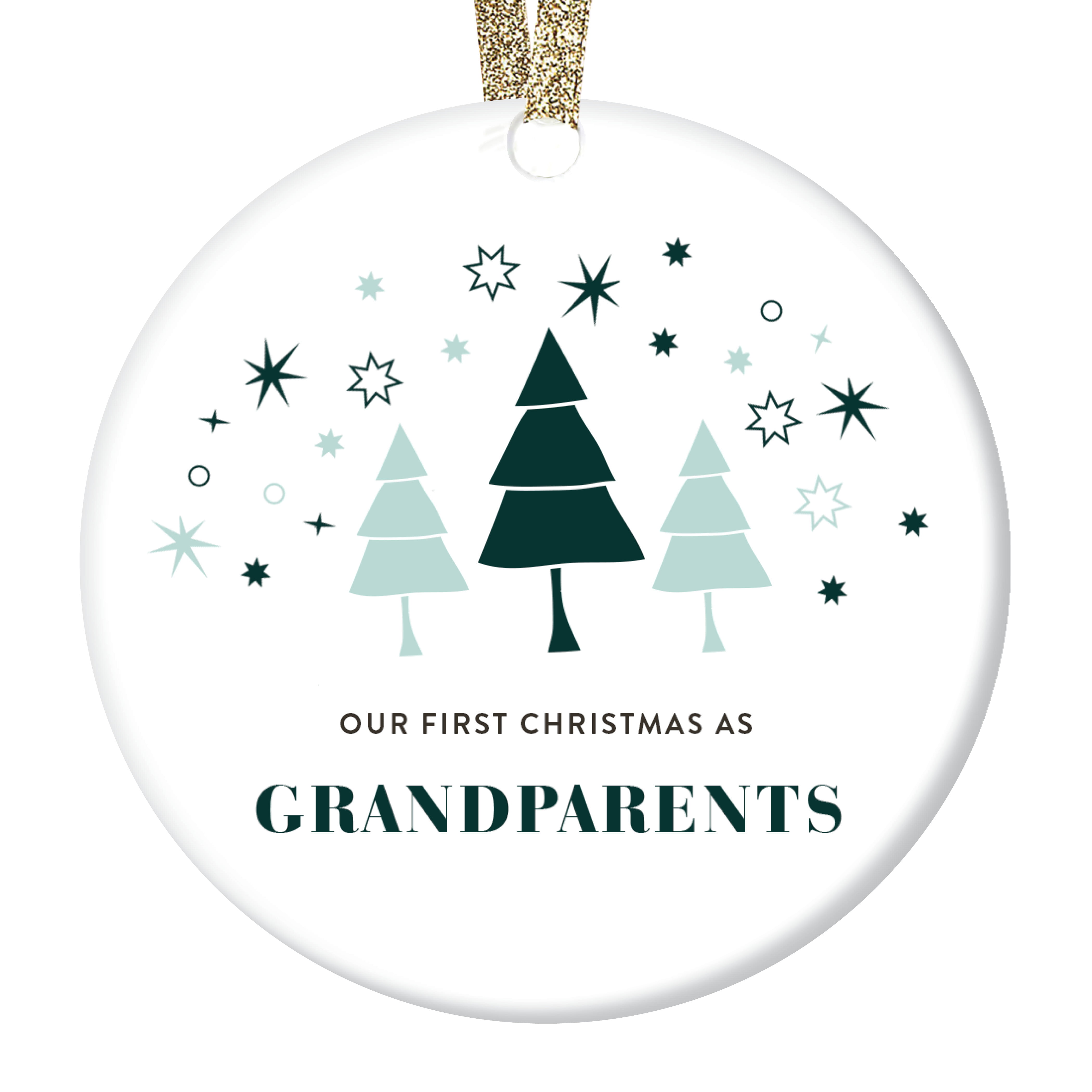 UNIQUE Stick Figure Family and Pets GrandMa Custom Christmas Ornament Grandma Ornament with Kids Names Grandma Belongs To GrandChildren