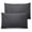 Gray, variant on Queen Size 400 Thread Count Cotton Pillowcases Set of 2, Solid Percale Envelope Closure Pillow Cases by SimpleField - Soft, Smooth & Breathable (Dark Gray, 20 x 30 inches)