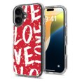 thumbnail image 2 of For Apple iPhone 16 Plus (6.7") Hybrid Fashion Stylish Trendy Picture Design Hard Back PC Shockproof TPU Slim Protective Phone Case Cover by Xpression - Red Love, 2 of 8
